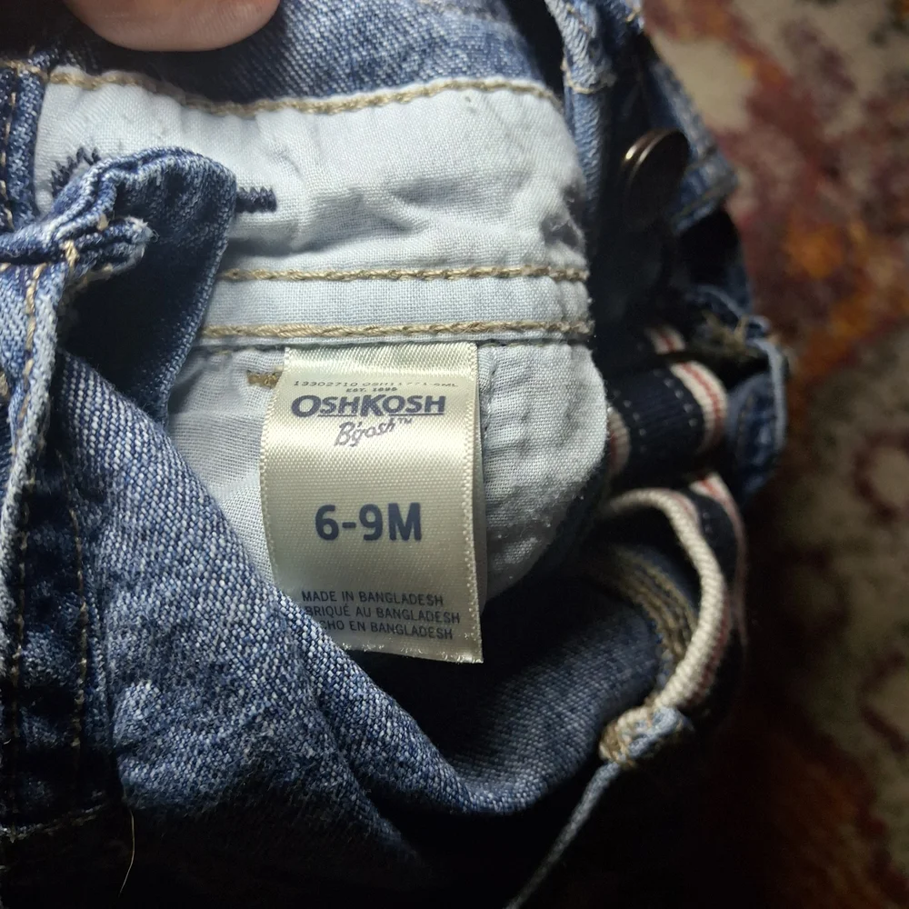OshKosh B'gosh Blue‎ Denim Kids Overalls